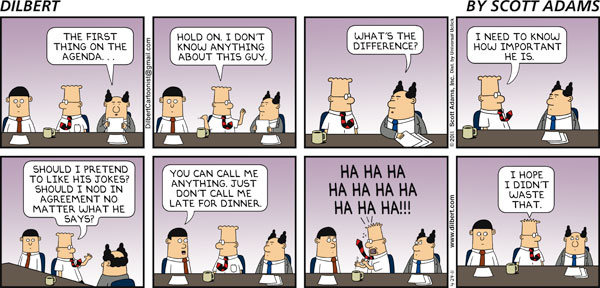 Dilbert Cartoon
